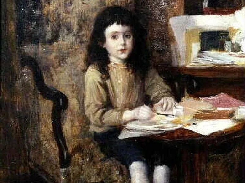 1885-Jean Buhot - Ritratto di Jean Buhot